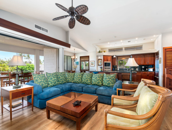 Luxurious Gated Home with Beach Club Access on Kohala Coast